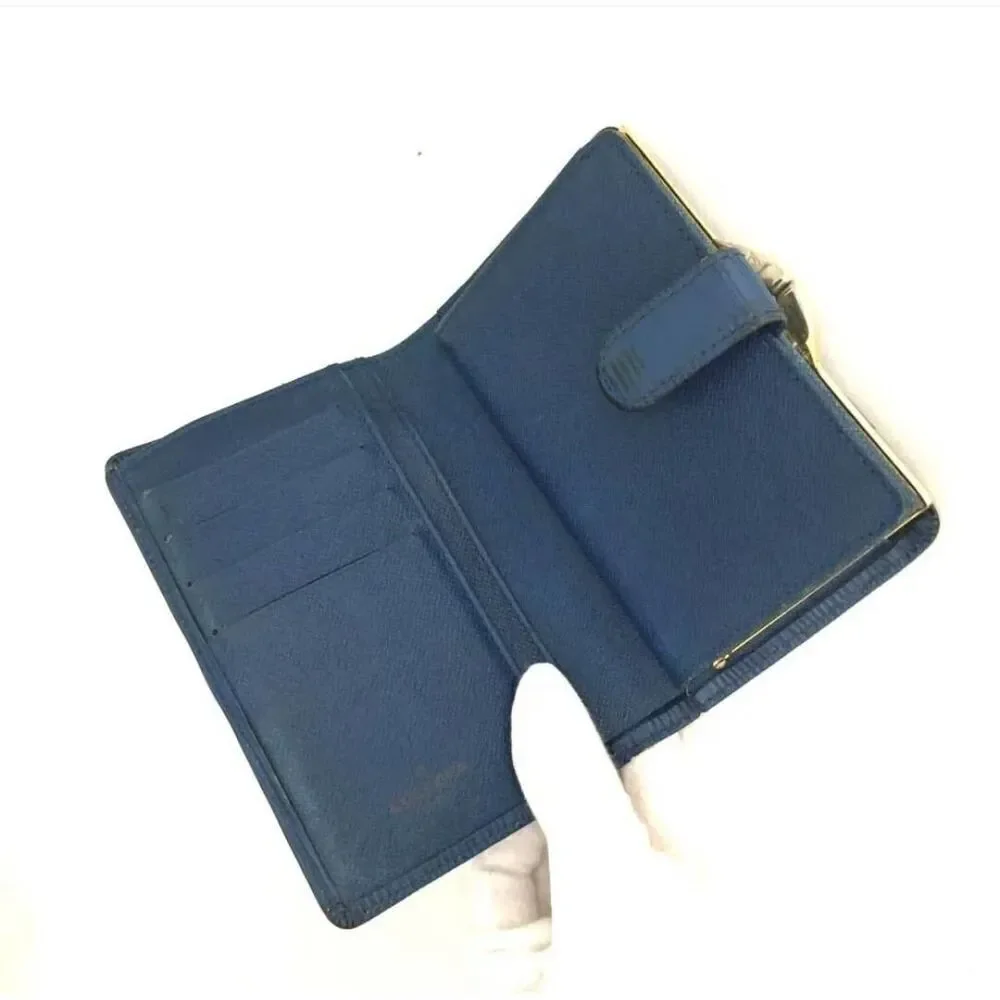 Authentic Louis Vuitton Epi Porte Viennois Leather Bifold Wallet /1K0180